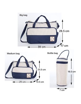 Комплект 5бр чанти за бебешка количка и пътуване